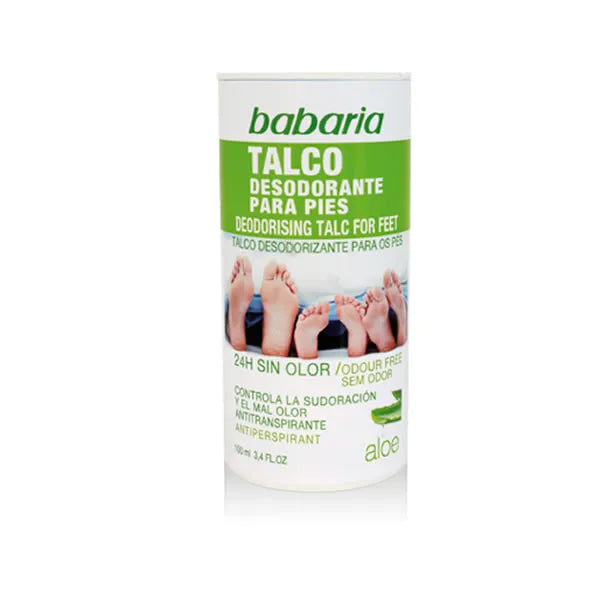 Babaria Talco Deodorante per Piedi 100 g