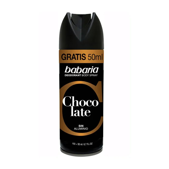 Babaria Chocolate Deodorante Spray 200 ml - Profumo Delicato