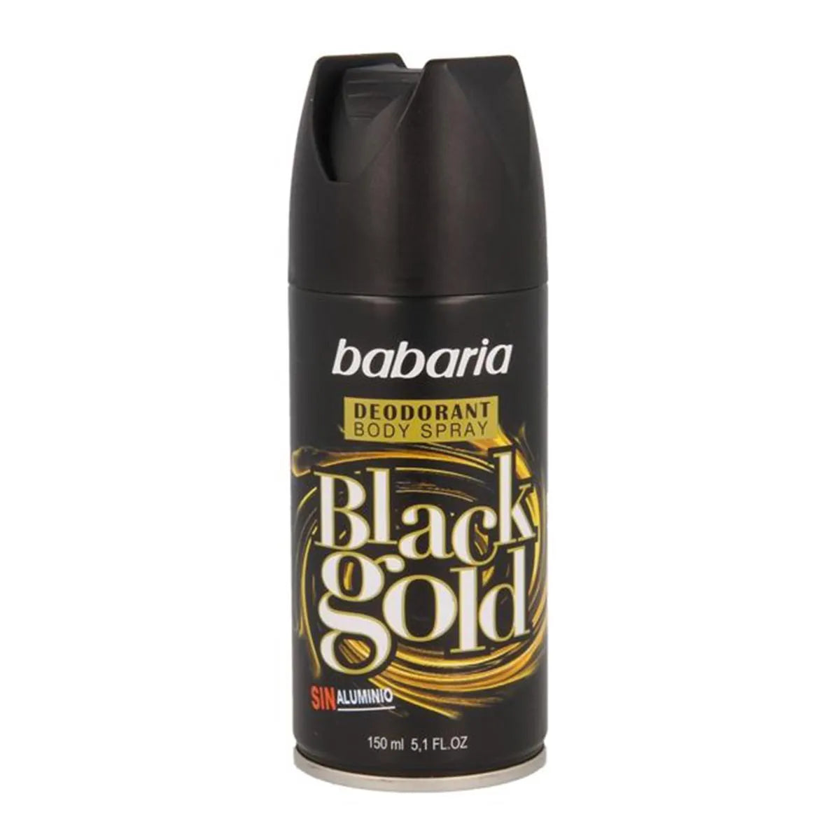 Babaria Black Gold Deodorante Spray 150 ml + 50 ml Gratis