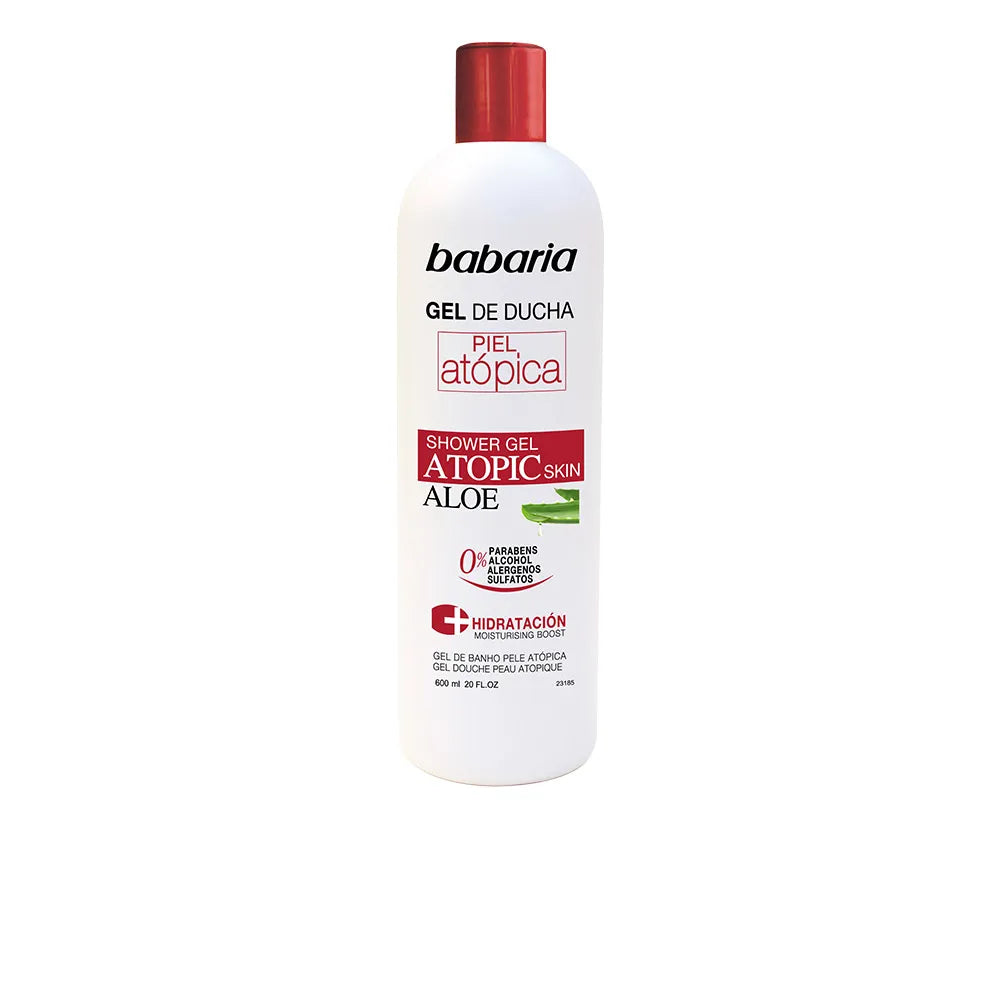 Babaria Aloe Vera Gel Doccia per Pelle Atopica 0% 600 ml