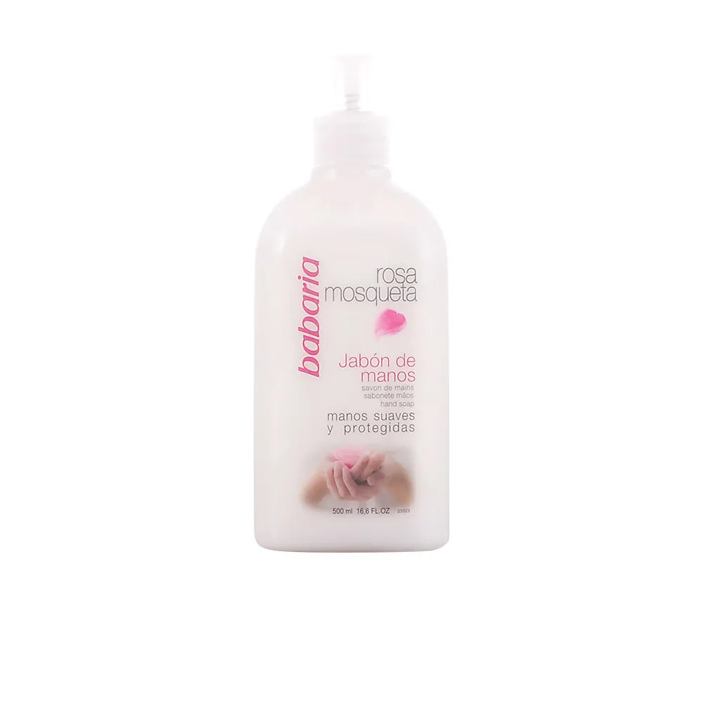 Babaria Rosa Mosqueta Sapone Mani 500 ml - Delicato e Nutriente