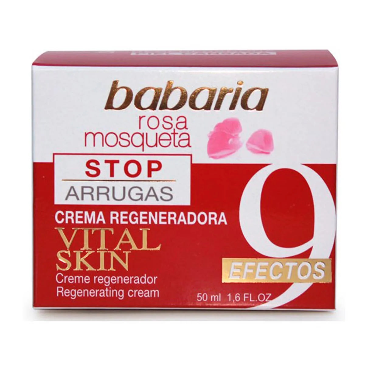 Babaria Rosa Mosqueta Crema Rigenerante Stop Rughe 50 ml