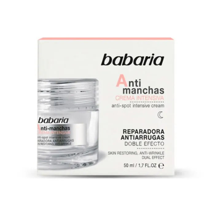 Babaria Crema Intensiva Antimanchas 50 ml - Uniforma la Pelle