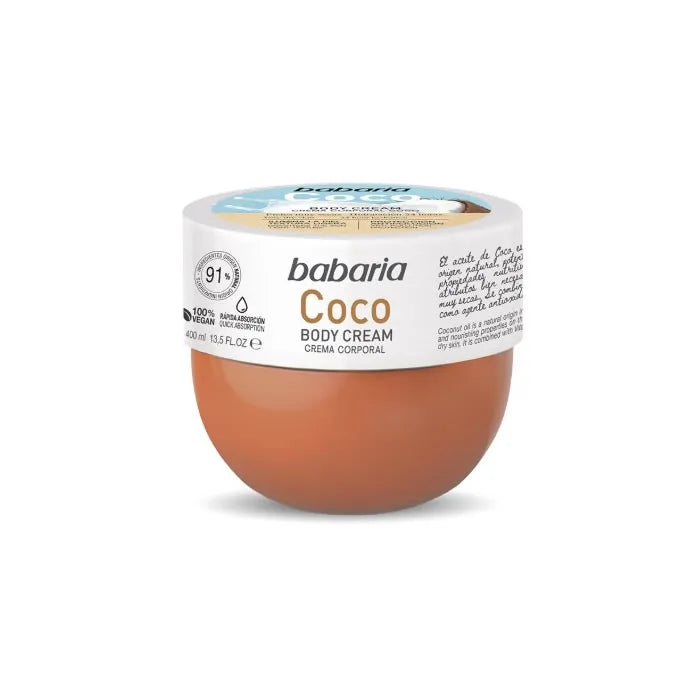 Babaria Cocco Crema Corpo 400 ml - Idratazione Profonda