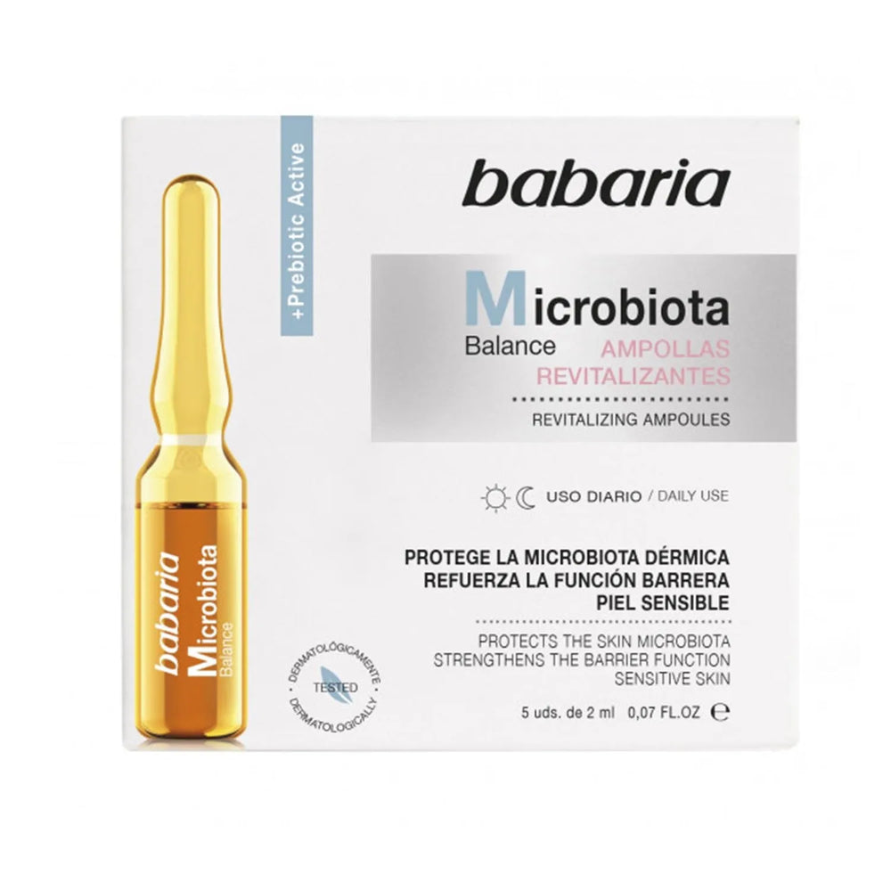 Babaria Microbiota Balance Fiale Rivitalizzanti Pelle Sensibile 5un