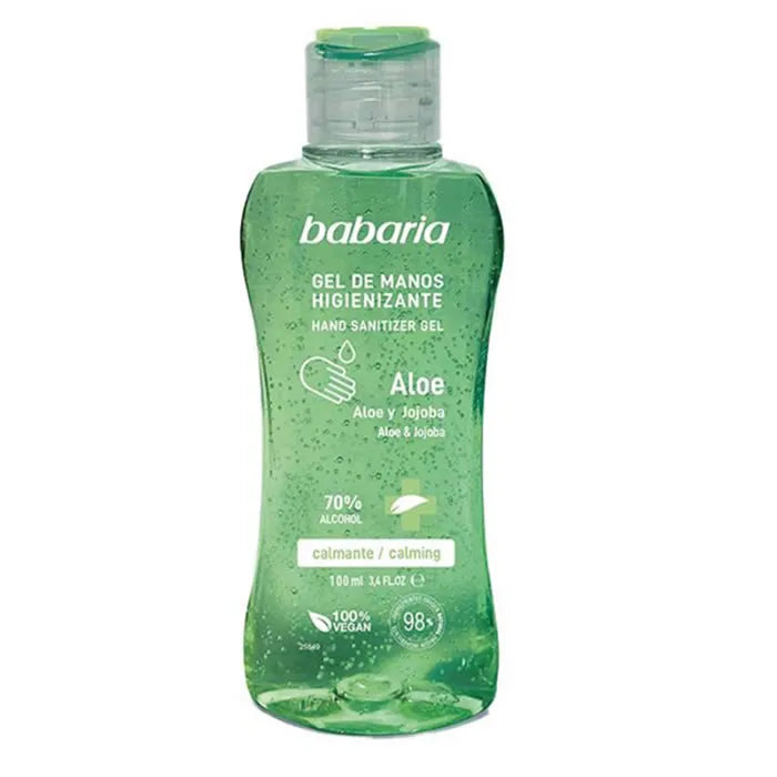 Babaria Aloe Sanitizing Hand Gel 70% Alcohol 100 ml