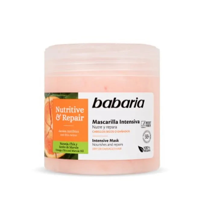 Babaria Maschera Nutriente Riparatore Capelli Secchi 400 ml