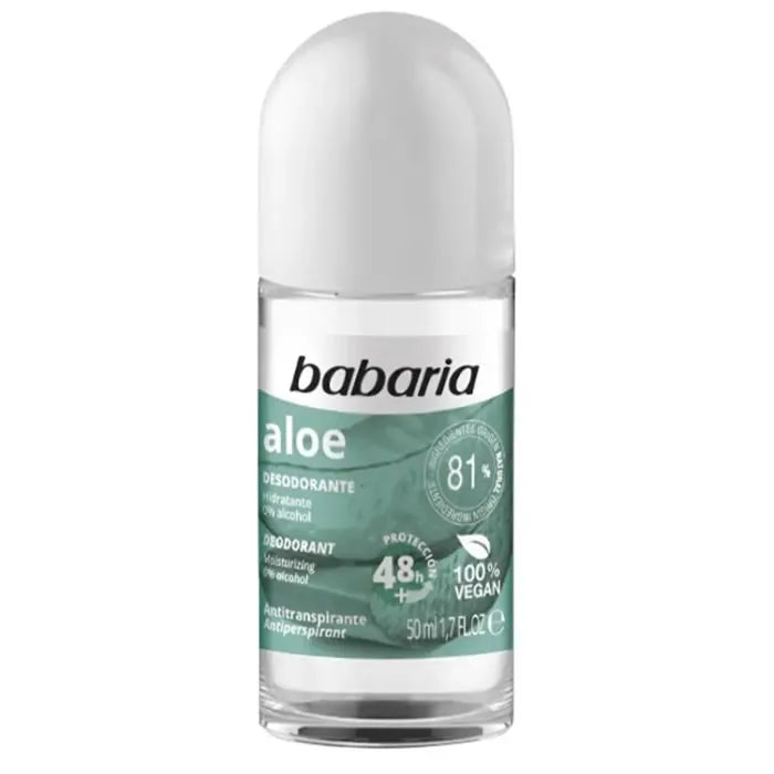 Babaria Deodorant Aloe Roll on 50 ml - Protezione 24h