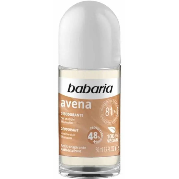 Babaria Deodorant Avena Roll on 50 ml - Protezione Delicata