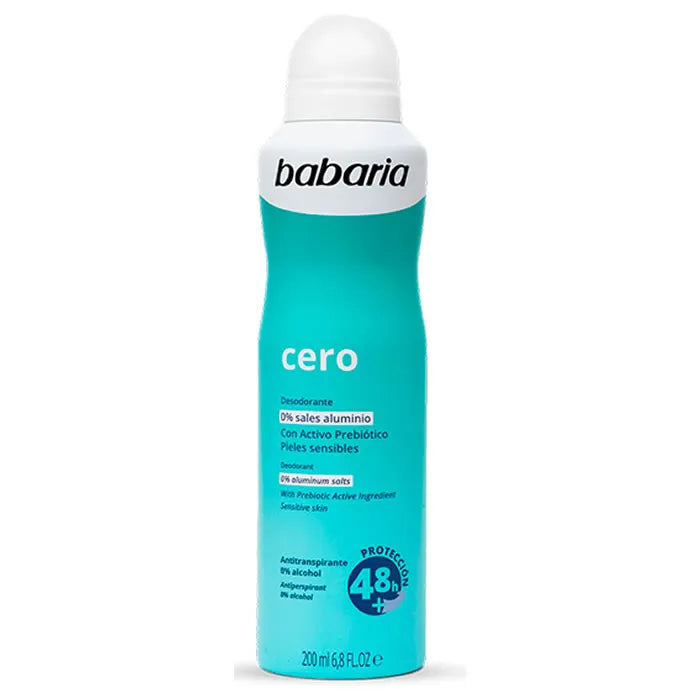 Babaria Cero Deodorant Spray 200 ml - Protezione 24h