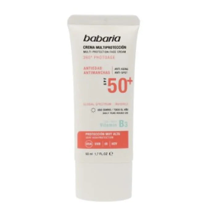Babaria Solare Multiprotezione Anti-macchie spf 50 50 ml