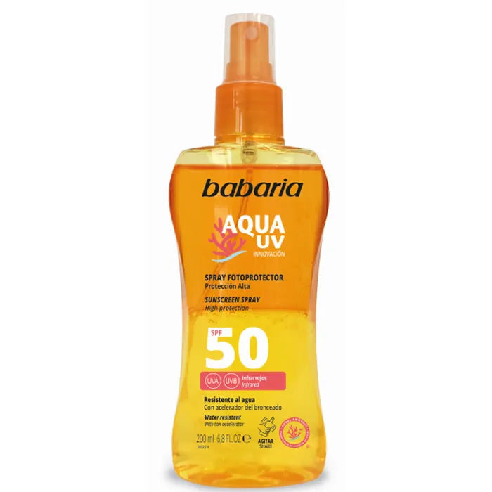 Babaria Sun Sunscreen Biphasic spf 50 Spray 200 ml