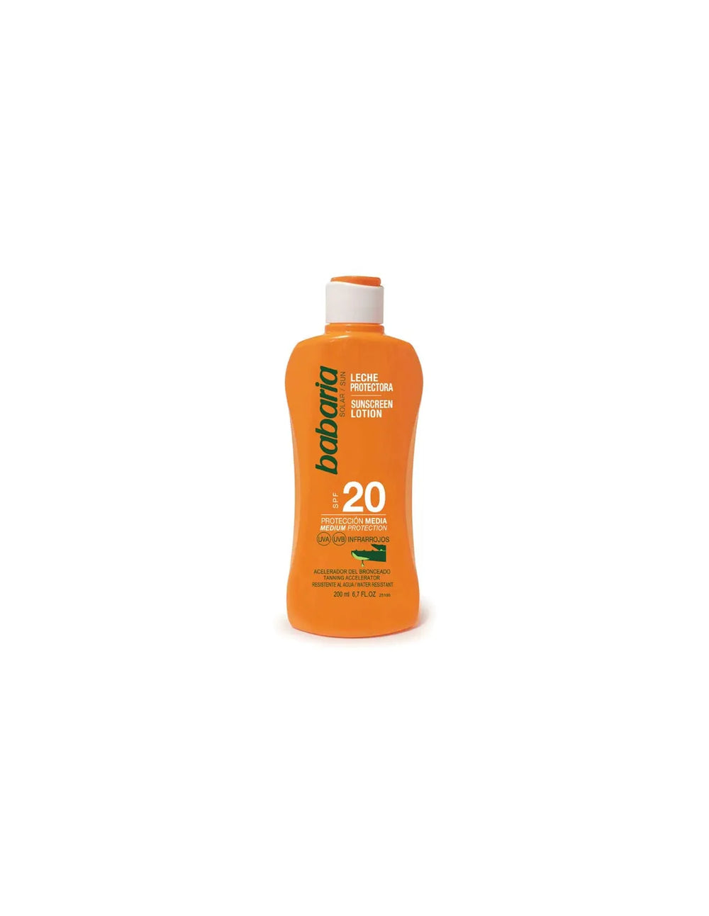 Babaria Latte Solare Protettore Aloe spf 20 300 ml