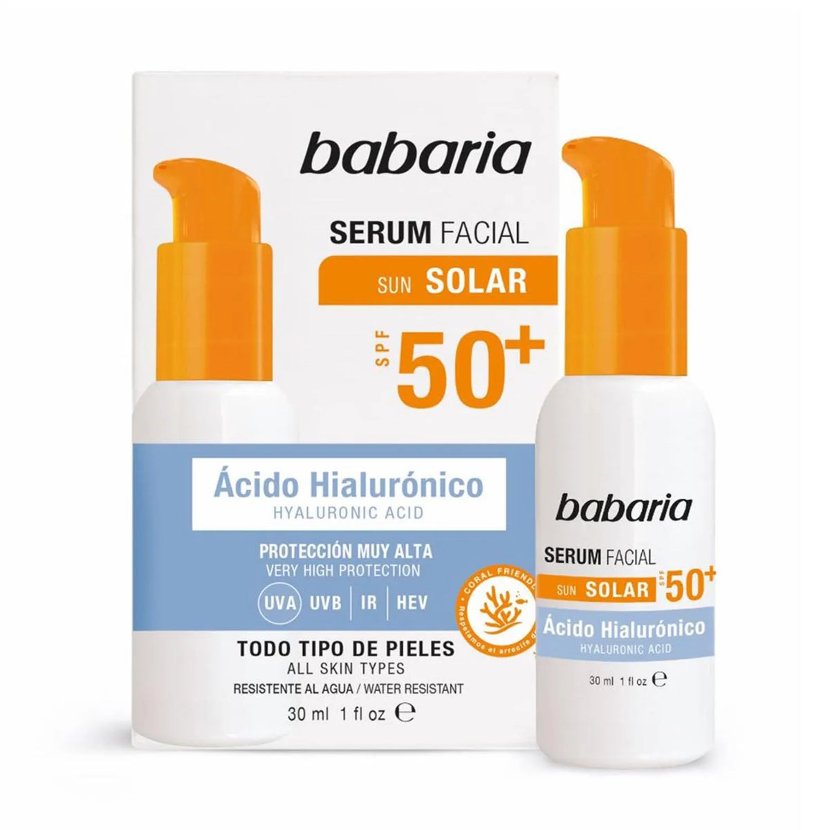 Babaria Acido Ialuronico spf 50 30 ml