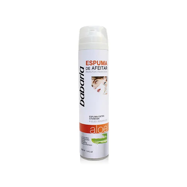 Babaria Schiuma da Barba Aloe Vera Pelli Sensibili 300 ml