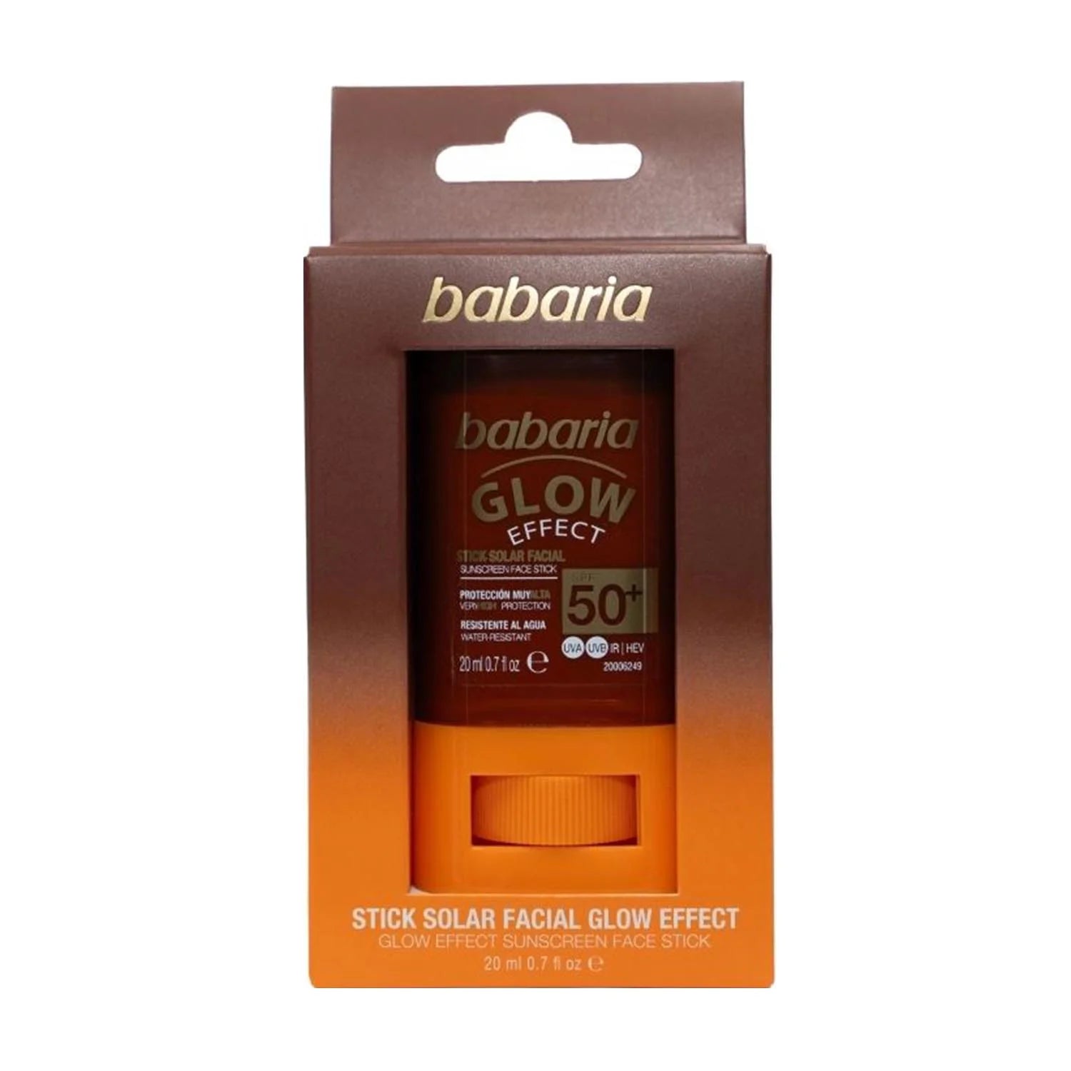 Babaria Stick Solare Effetto Luminoso spf 50 20 ml