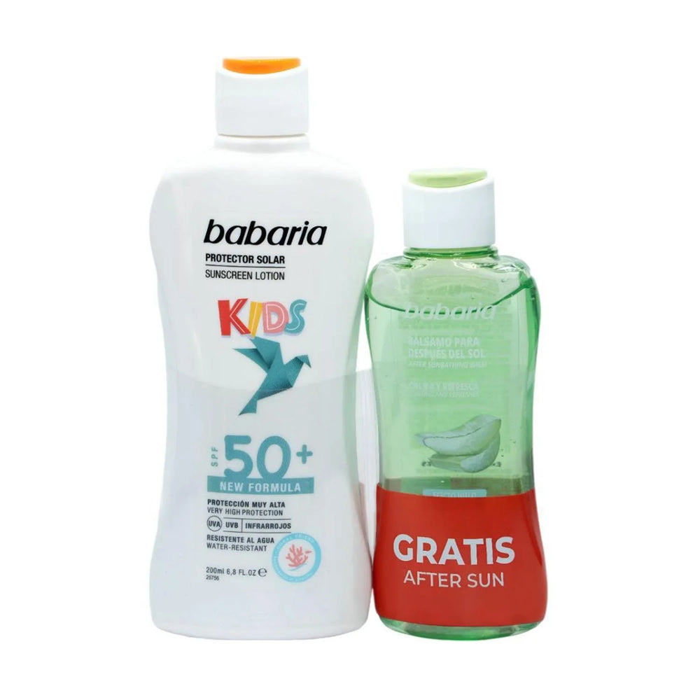 Babaria Kids Protector Solar spf 50 Resistente Acqua 200 ml