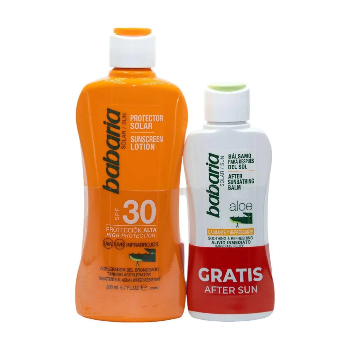 Babaria Aloe Protector Solar spf 30 - Balsamo After Sun 200 ml
