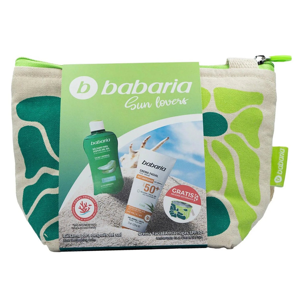 Babaria Protector Crema Facial spf 50 75 ml con Balsamo After Sun