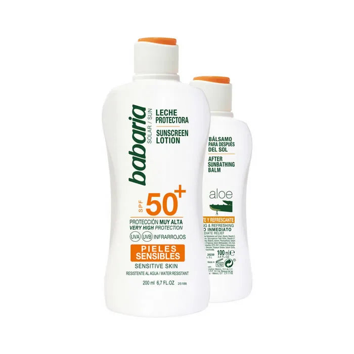 Babaria Sun Lozione Solare spf 50 Plus 200 ml Set 2