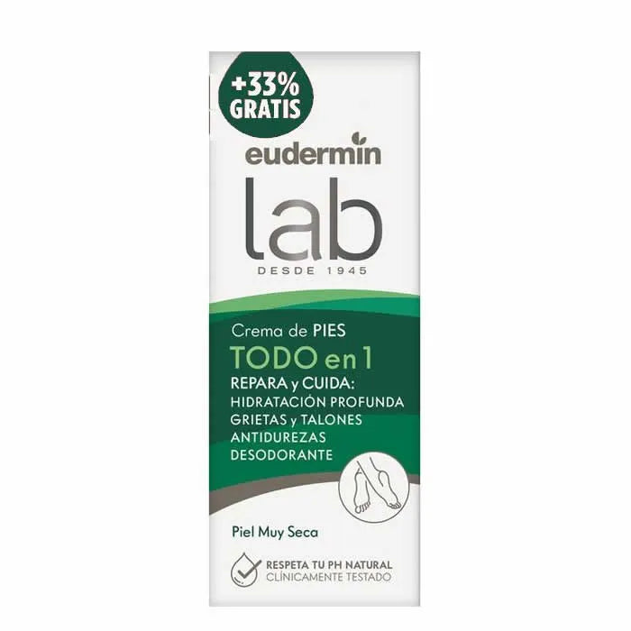 Eudermin Crema Per La Riparazione Dei Piedi 75ml