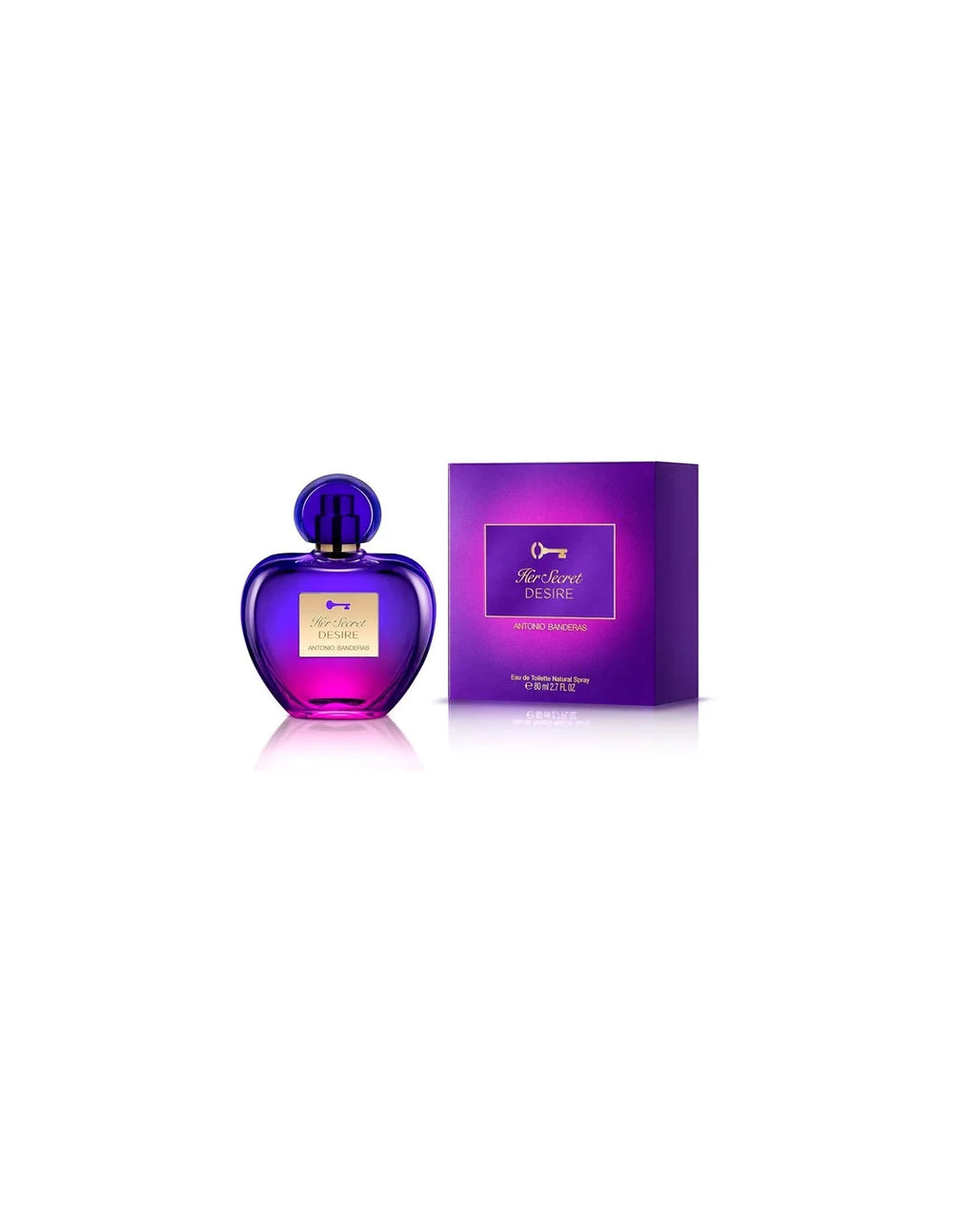 Antonio Banderas Her Secret Desire Eau de Toilette 80 ml