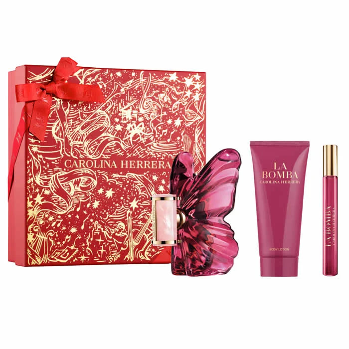 Carolina Herrera La Bomba Eau De Parfum 80ml Set 3 Parti