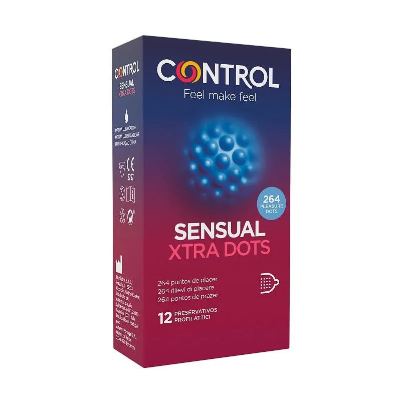 Preservativo Control Xtra Sensation 12 Unità