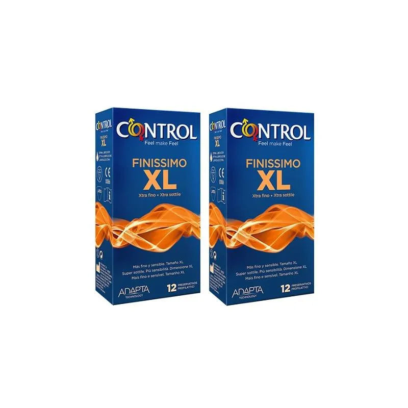 Control Preservativi Finissimo XL Confezione 12+12 Unità