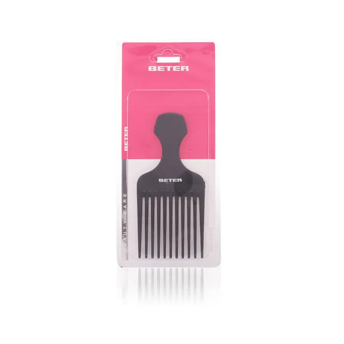 Beter Pettine Afro a Doppio Dente 18 Cm