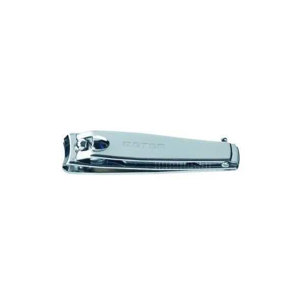 Beter Chrome Plated Manicure Nail Clippers con Nail File