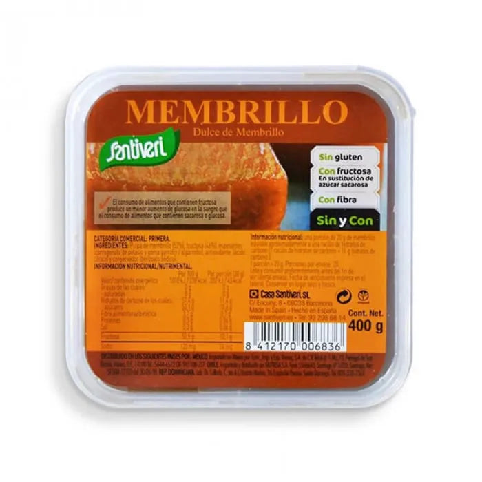 Santiveri Cotogno Dolce Con Fruttosio 400g