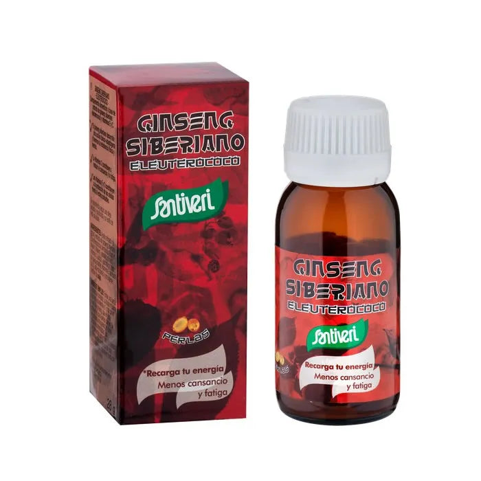Perle di Ginseng Siberiano Santiveri - Energia Naturale
