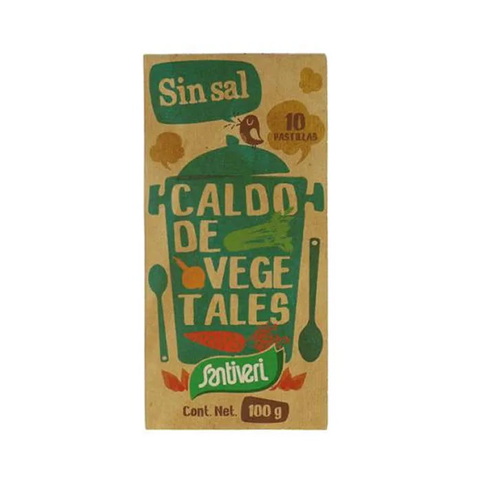 Santiveri Brodo Vegetale Non Salato 10 Compresse 100g