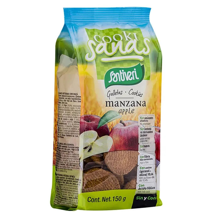 Santiveri Cookisanas Biscotti Alle Mele 150g