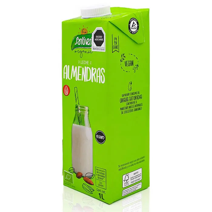 Santiveri Latte Di Mandorla Bio Pack 6X1L
