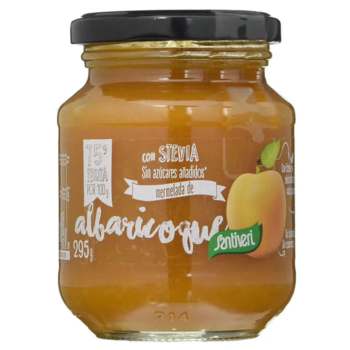 Santiveri Marmellata Di Albicocche C+on Stevia 295g