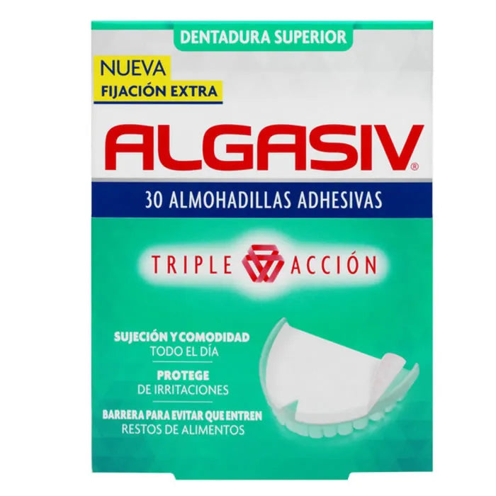 Algasiv Sigilli Adesivi per Protesi Dentarie 30 Superiori