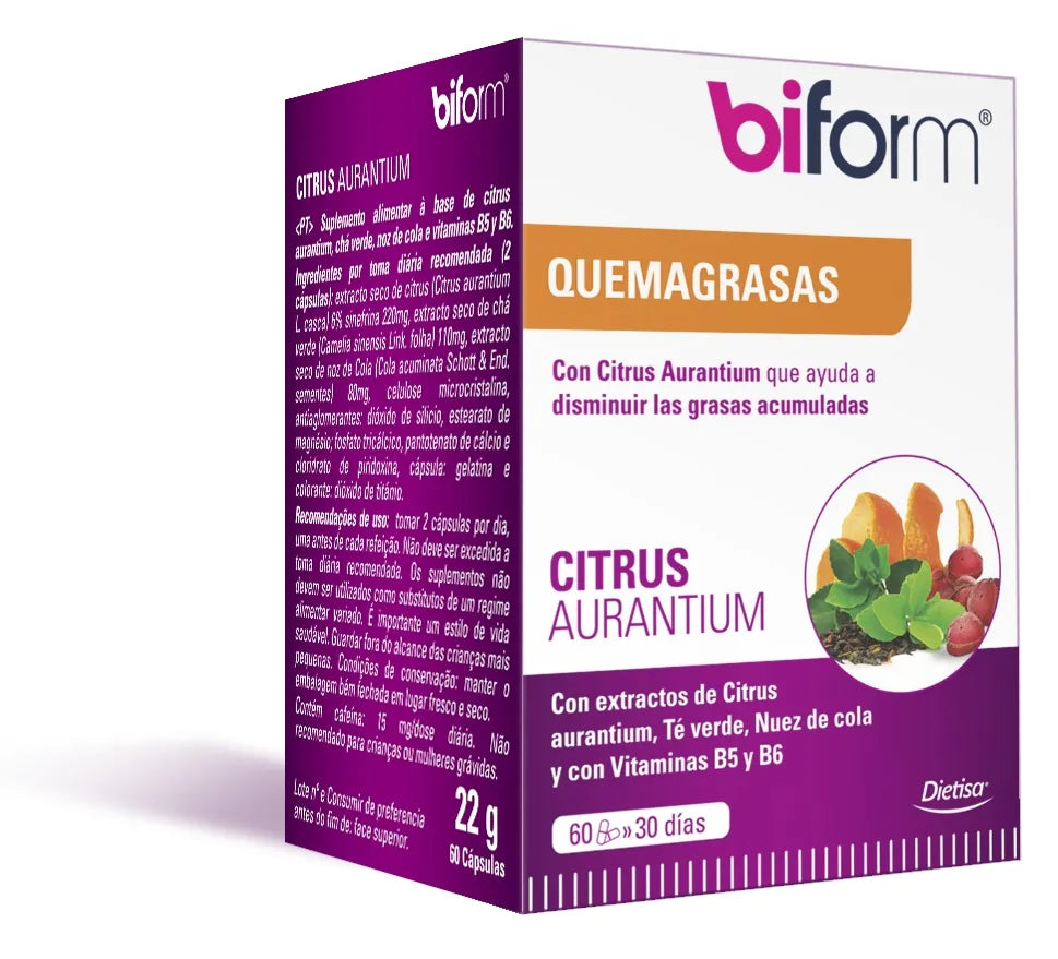 Biform Citrus Aurantium 60 Capsule - Integratore Drenante