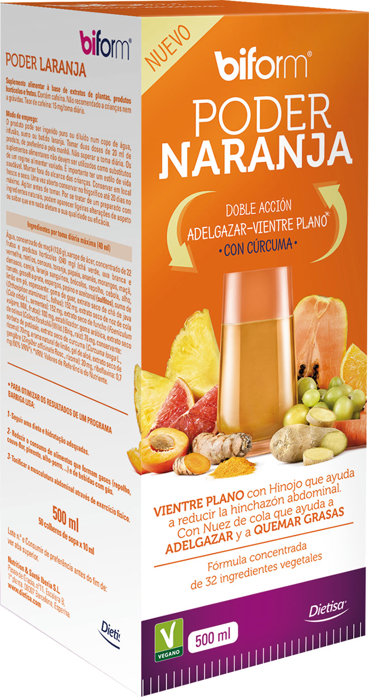 Biform Potere Arancia con Curcuma 500 ml - Drenante