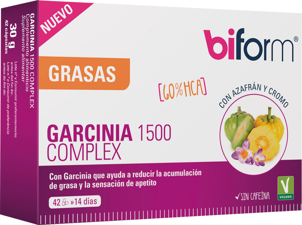 Biform Garcinia 1500 Complex 42 Capsule - Integratore Dimagrante