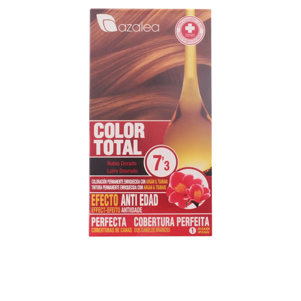 Azalea Colore Totale 7,3 Capelli Biondi Dorati - Tinta Professionale
