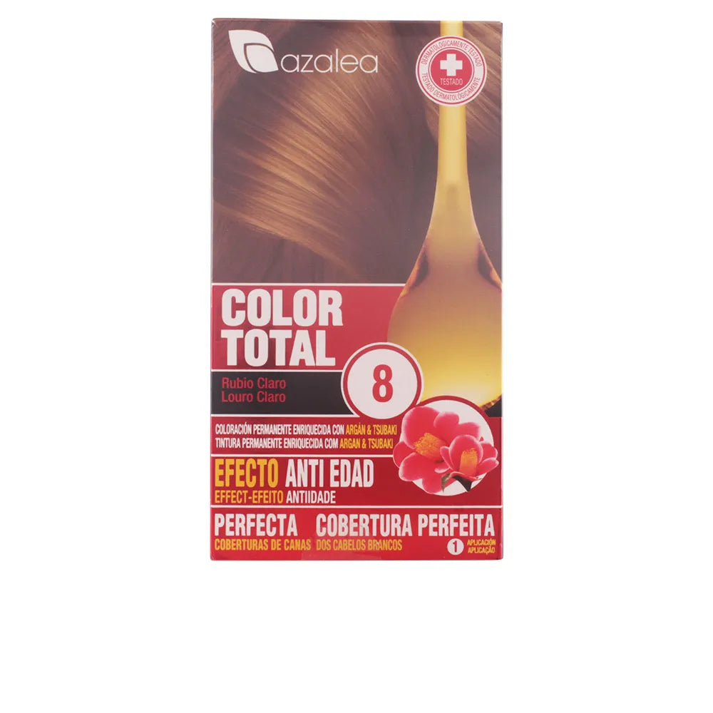 Azalea Colore Totale 8 Capelli Biondi Chiaro - Tinta Professionale