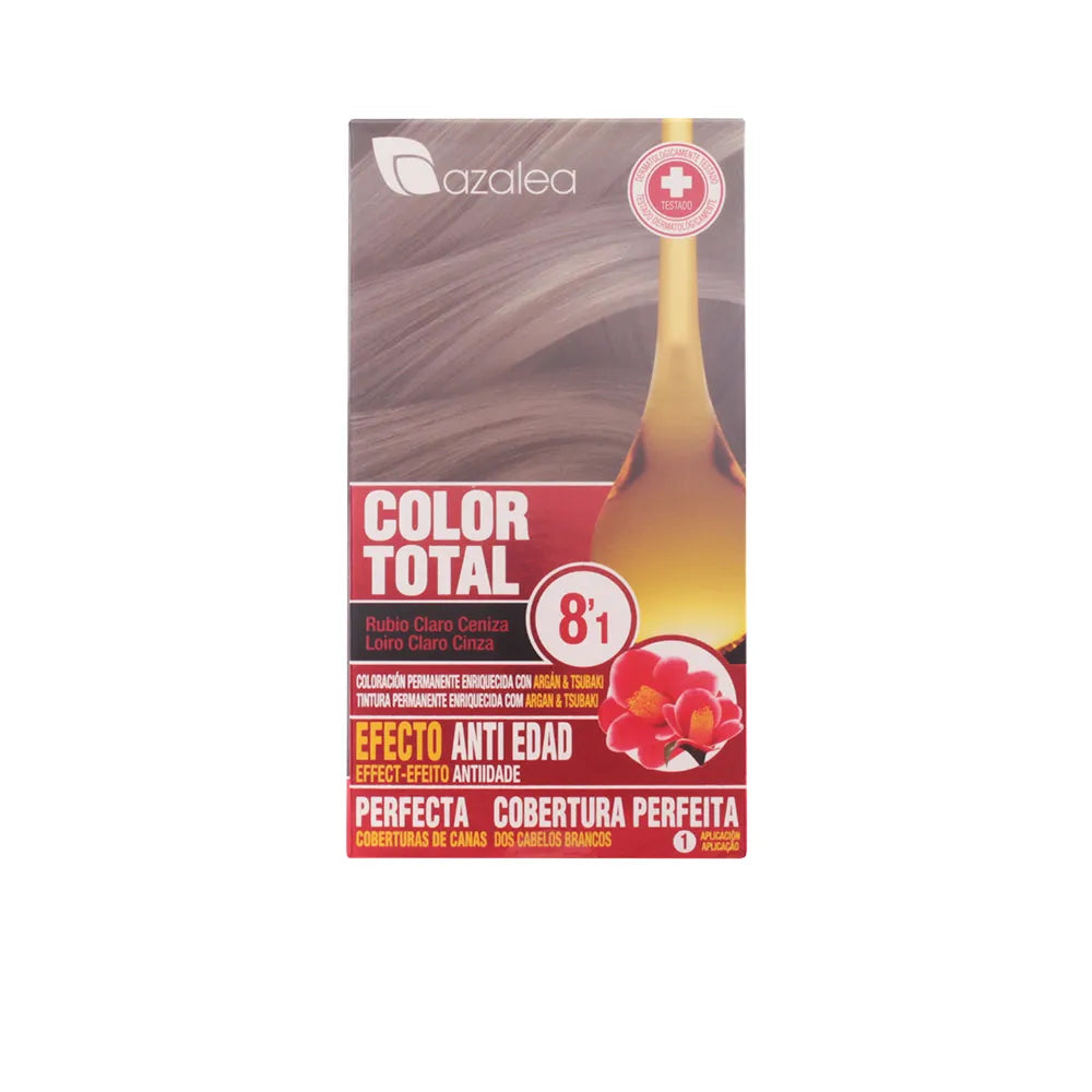 Azalea Colore Totale 8.1 Biondo Chiaro Cenere - Tinta Capelli