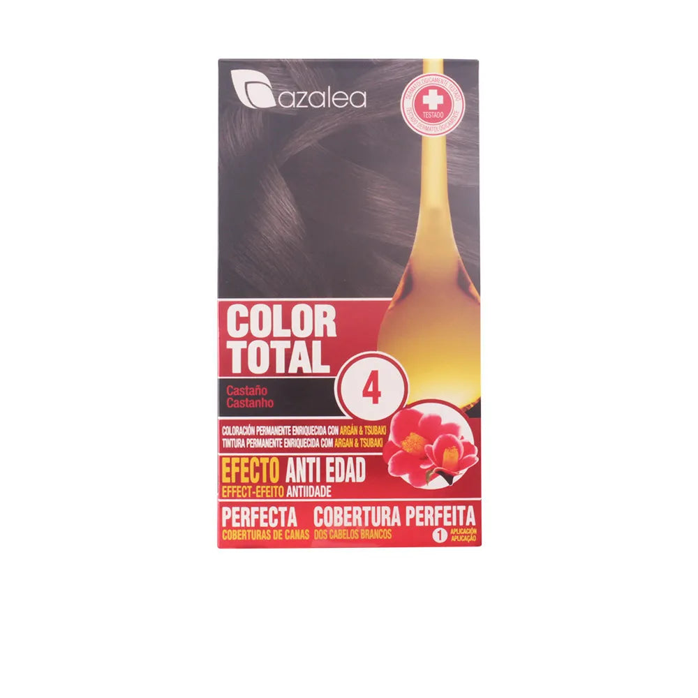 Azalea Colore Totale 4 Castano - Tinta Capelli Lunga Durata