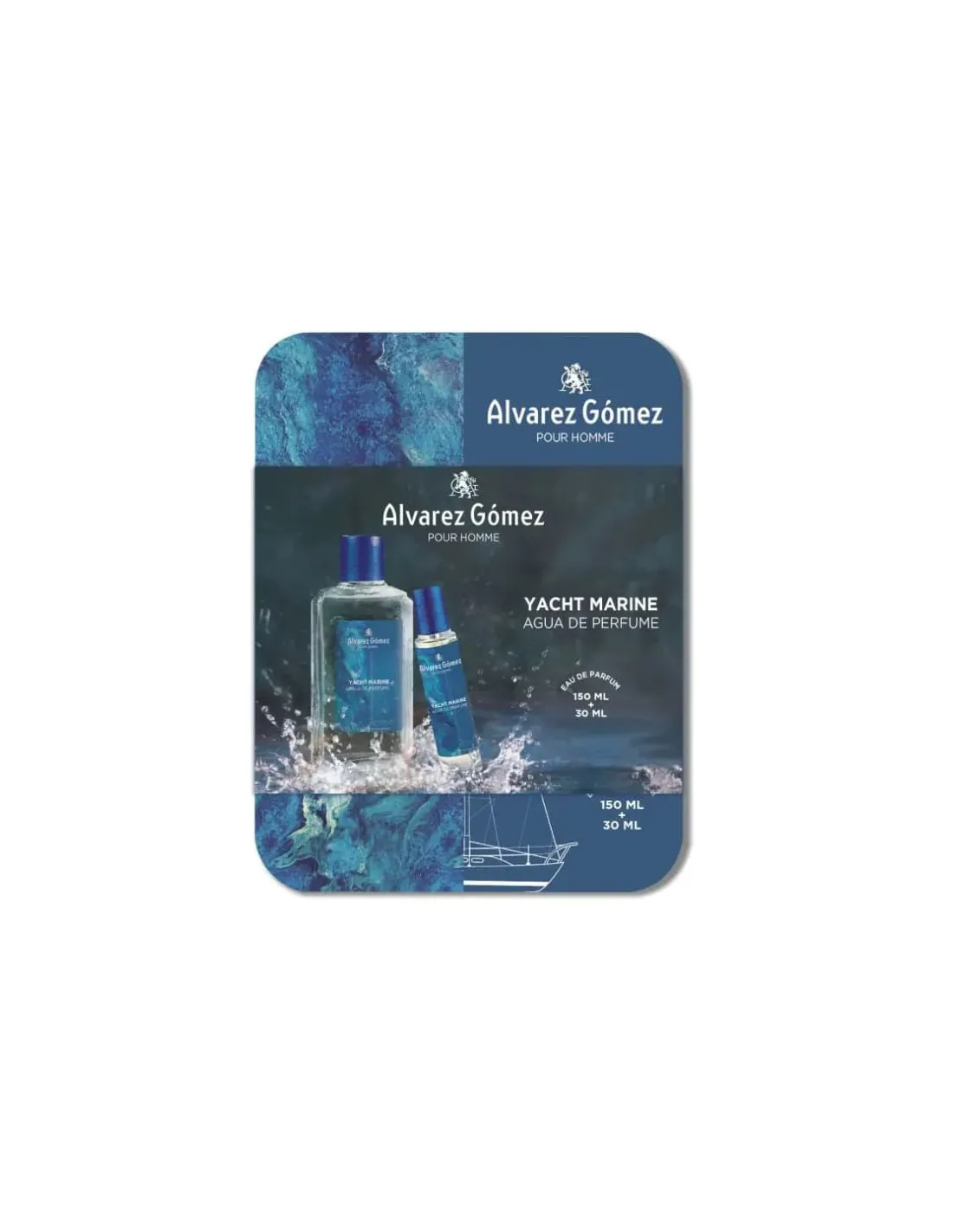 Alvarez Gómez Yacht Marine Eau de Cologne 100 ml Lote 2