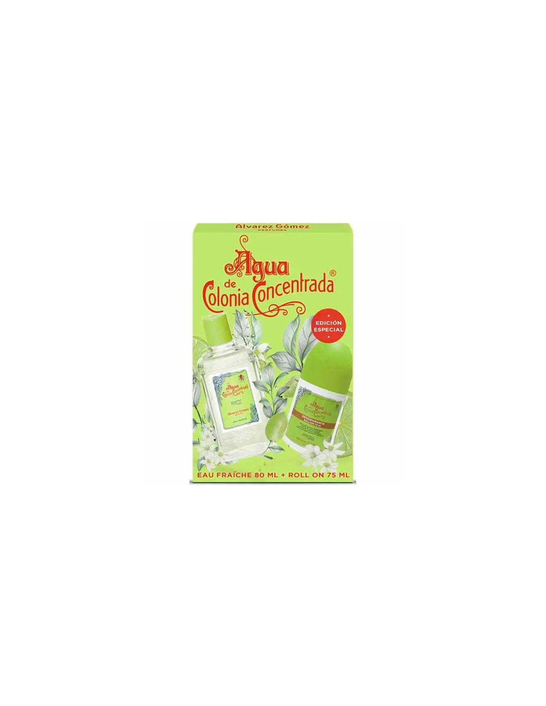 Alvarez Gómez Eau Fraiche Set: Eau de Cologne 80 ml + Deodorante