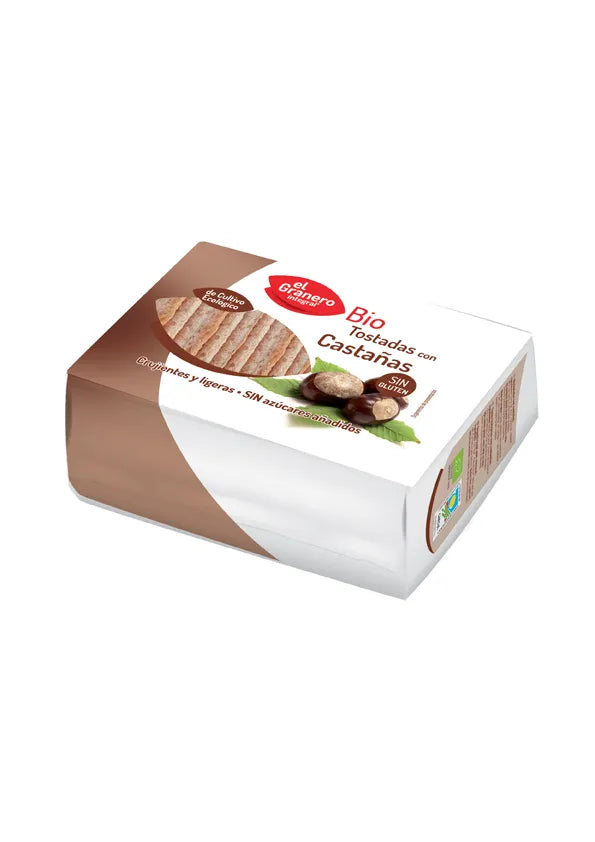 Granero Tostadas De Castaña Sin Gluten Bio 90g