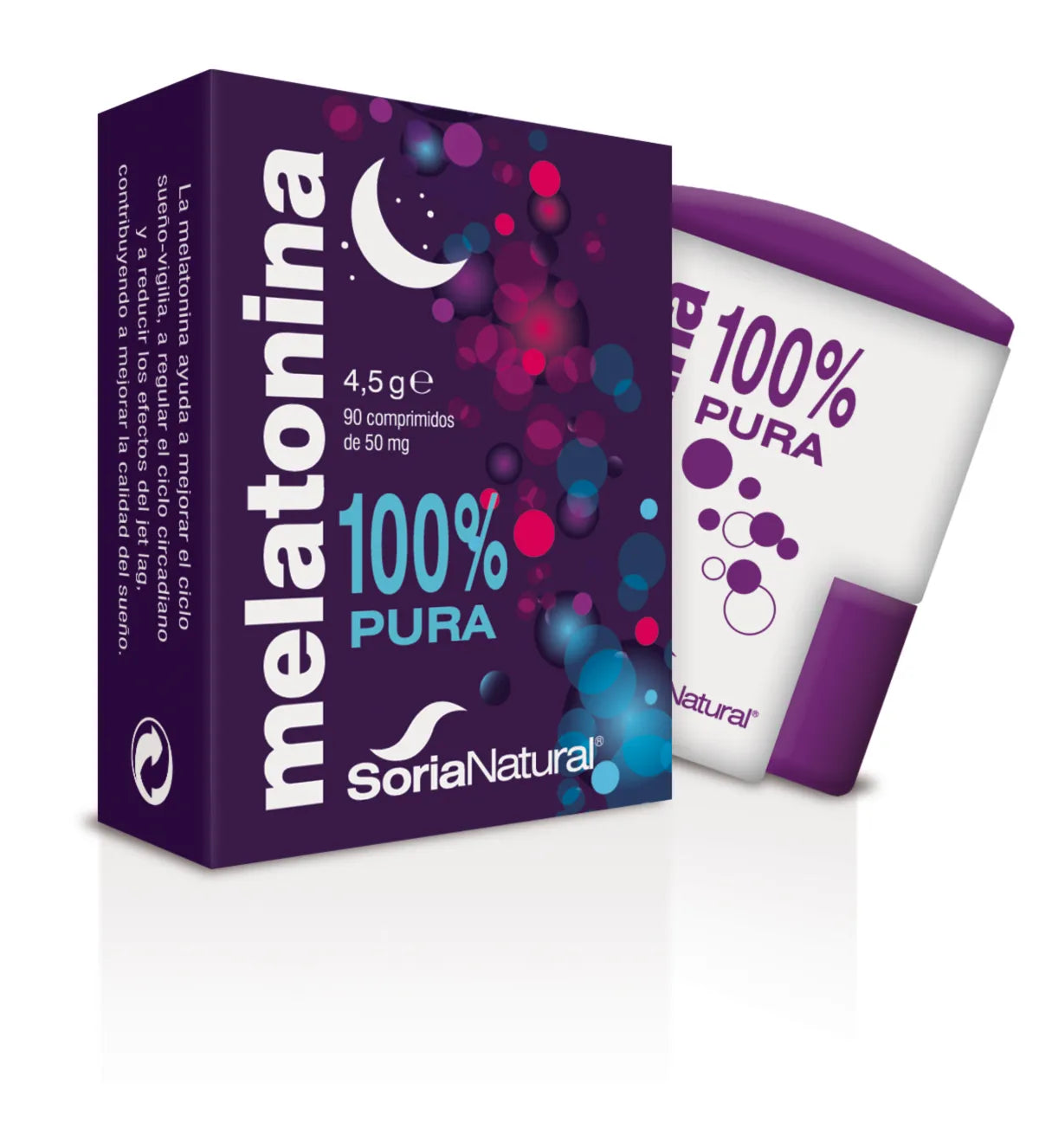 Soria Melatonina 100 Pura 50 Mg 90 Comp