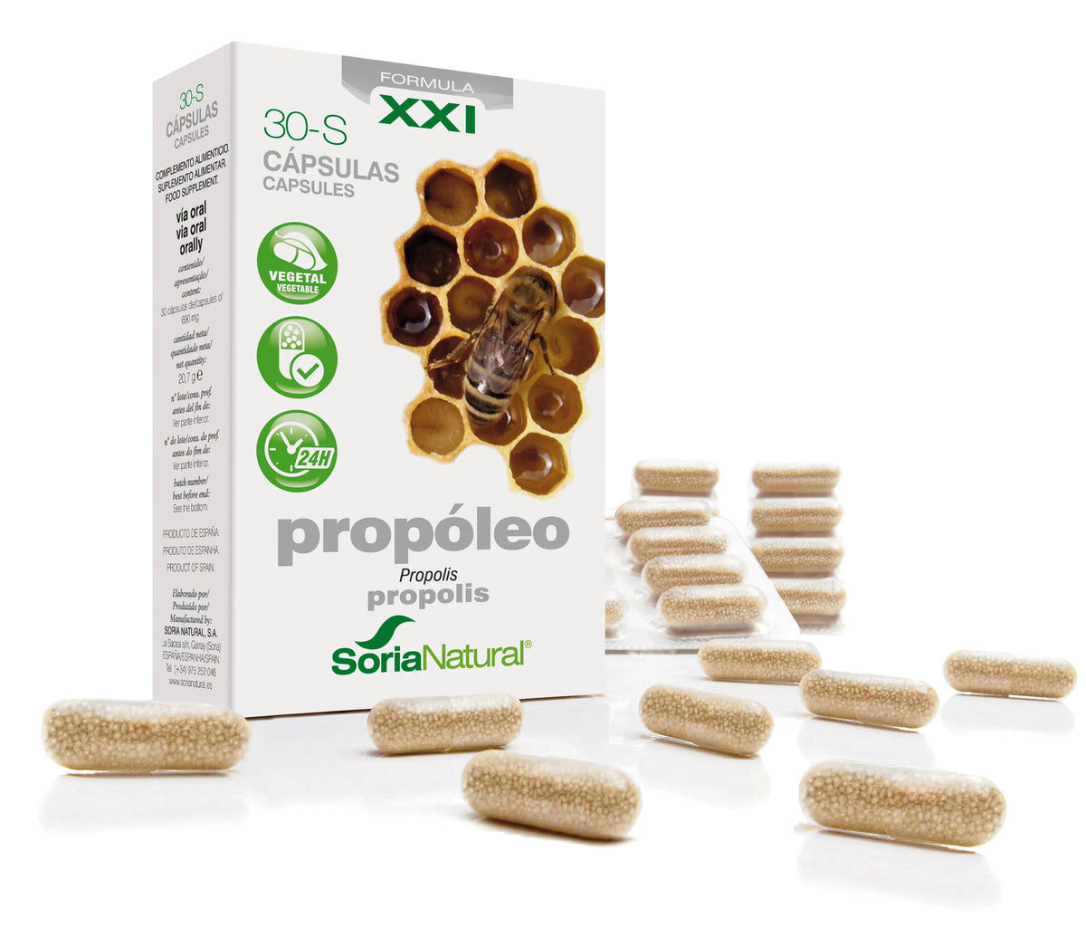 Soria 30 S Propoleo Liberacion Prolongada Caps